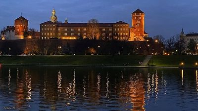 Evening on the Vistula River
