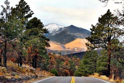 Humphreys Peak in distance