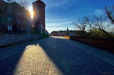 Wawel Castle sunrise