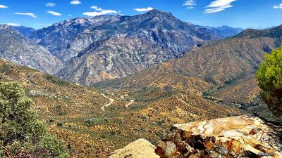 Views into canyon