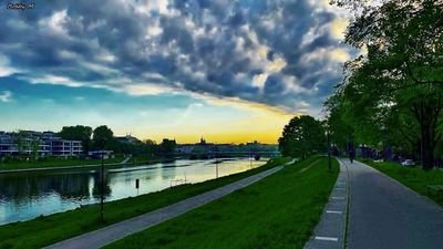 Dawn on the river