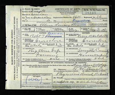 Aunt Louise Birth Cert page1.jpg