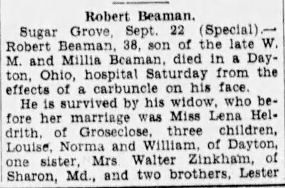 Robert T Beaman Obit page 1.jpg