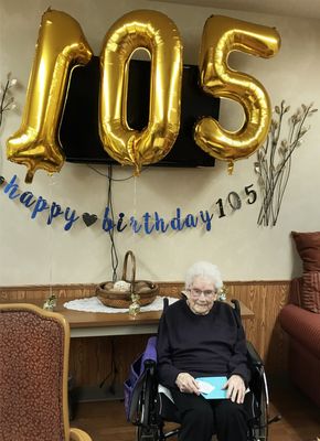 Fern's 105th Birthday
