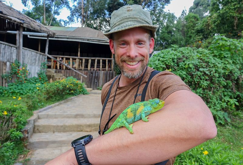 Rob in Camouflage