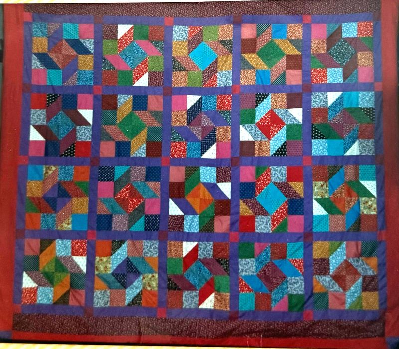 Quilt for MCRA Raffle, 1981