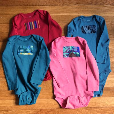 Onesies with appliques, 2019
