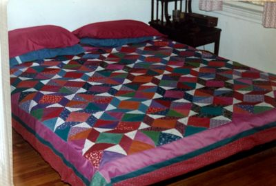 Bed quilt, 1981
