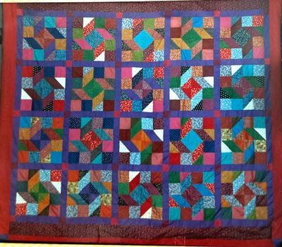Quilt for MCRA Raffle, 1981
