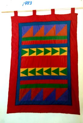 Wall hanging for Bob, 1983