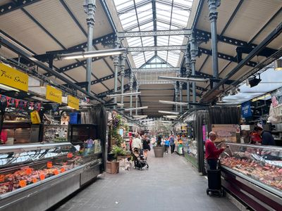Food market, 18me