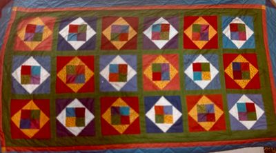 Milo's quilt, 1986