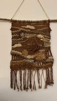 Jute textural wallhanging 1974