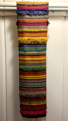 Striped and Rya wall hanging 1971