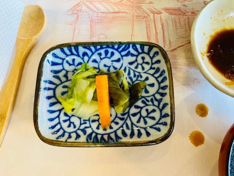 Prsentation typique des plats lors d'un repas au Japon.