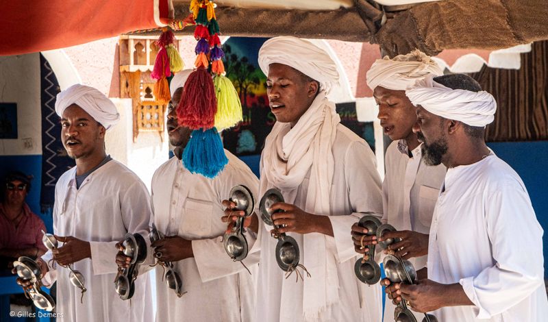 La musique gnaoua...
