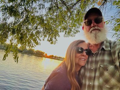Sunset on the Missouri River