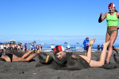 Surf life saving,Central regional championship Fitzroy beach   New Plymouth 2024