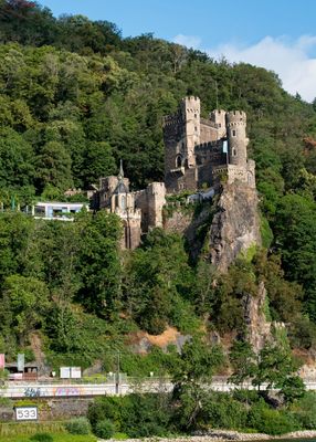 Rhine River - Rheinstein Castle