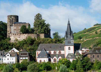 Rhine River - Heimburg Castle