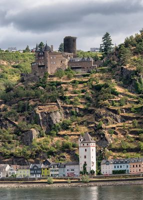 Rhine River -Katz Castle