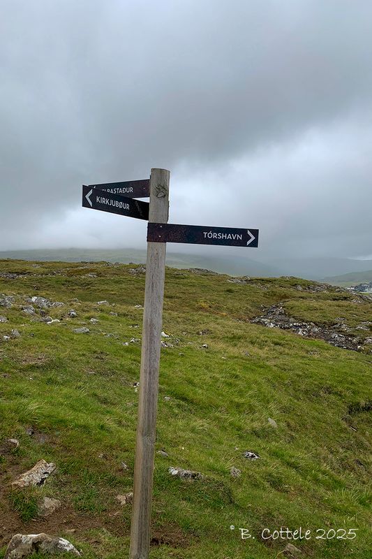 Wandeling naar Kirkjubour - Walk to Kirkjubour