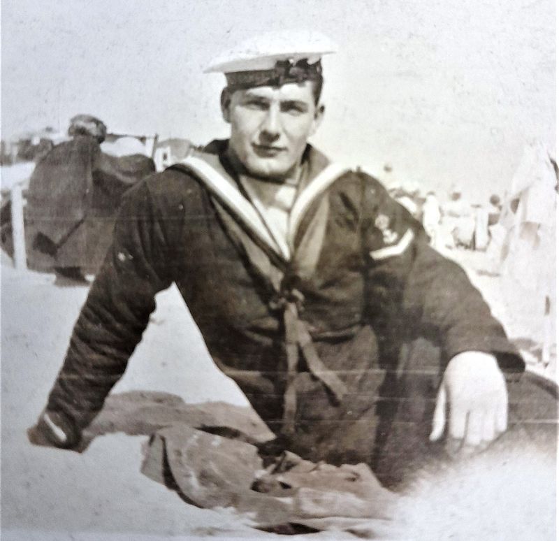 1926 - JOHN AVIS, THIS IS MY UNCLE, BOY SEAMAN, GEORGE BROWN. INSTR. BOY, BECAME A LT. CDR. PILOT, FLEW SWORDFISH FROM EAGLE, GL