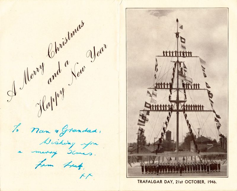 1946, 19TH NOVEMBER - FRANK WATERFIELD, CHRISTMAS CARD..jpg