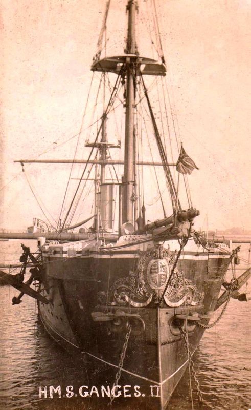 1921, 28TH MAY - ARTHUR E BRADSHAW, HMS GANGES II.jpg