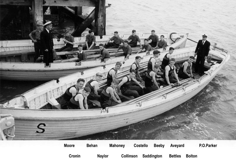 1962, NOVEMBER - KIM COLLINSON, DUNCAN, CUTTERS CREW, NAMES BELOW IMAGE.jpg