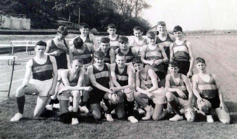 1967, 14TH AUGUST - DAVID MIDDLECOATE, TWIN BROTHER OF KEN MIDDLECOAT, 02., BLAKE, 8 MESS, SPORTS PRACTICE, LOWER PLAYING FIELD,