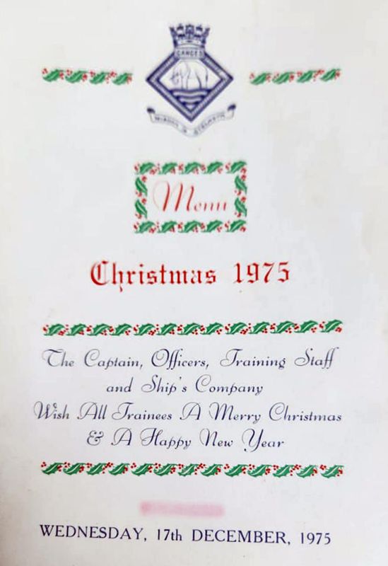 1975 - ERIC WILSON, CHRISTMAS MENU, 01.jpg
