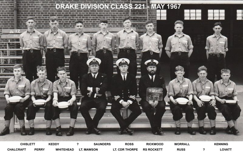 1967, 17TH APRIL - MAX WALL, 92 RECR., DRAKE, 37 MESS, 221 CLASS.jpg