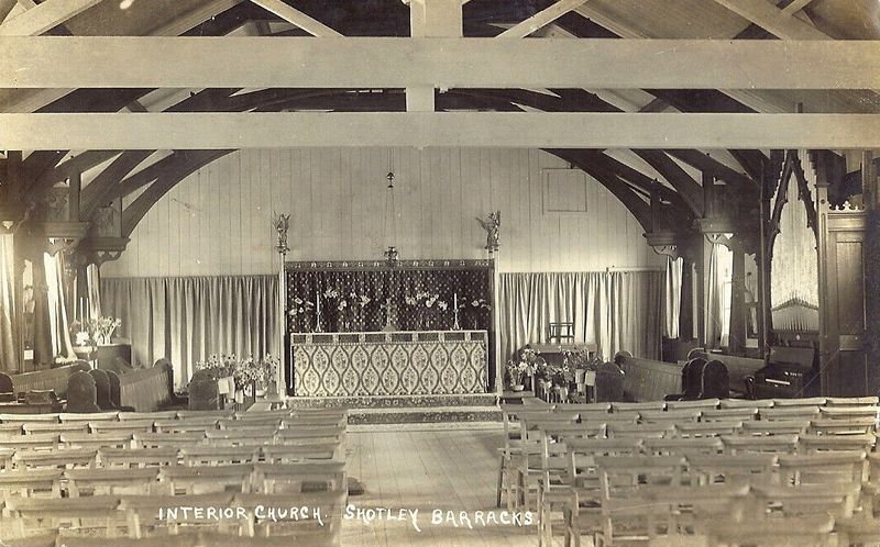 UNDATED - CHURCH INTERIOR, SHOTLEY BARRACKS.jpg