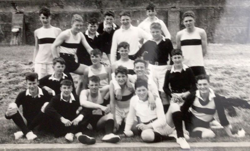 1961, FEBRUARY - MICHAEL WOOD, 03., 38 RECR., FROBISHER, DO LT. CDR. KITCH4NER, SPORTS DAY, SOME OF OUR DIV..jpg