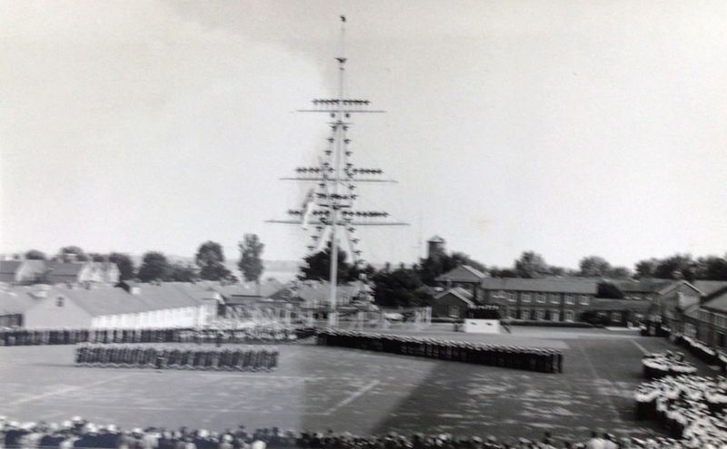 1961, FEBRUARY - MICHAEL WOOD, 10., 38 RECR., FROBISHER, DO LT. CDR. KITCHENER, PARENTS' DAY.jpg