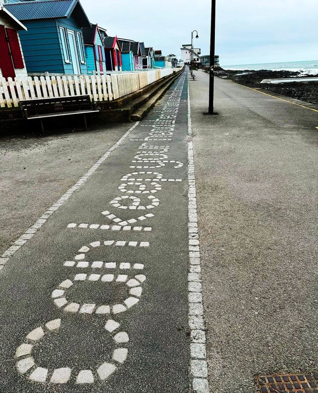 2025, 27TH MARCH - PAUL FRIEND, 02., THE POEM IF AT WESTWARD HO, DEVON..jpg