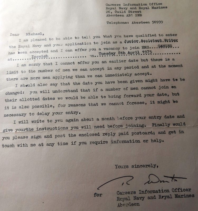 1975, 8TH APRIL - MICK WATT, 02., JNR WRITER [More details wanted].jpg
