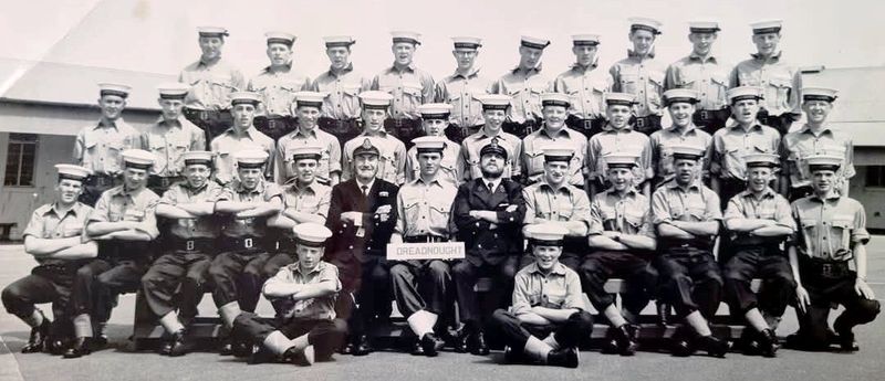 1972 - PAUL WILLIAMS, DREADNOUGHT IN ANNEXE, THEN RODNEY DIVISION, I AM 2ND LEFT BACK ROW, SOME NAMES BELOW.jpg