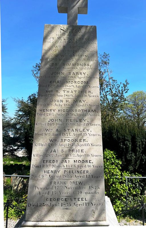 2025 - ROY BROOK, 02., RECENT PHOTOS OF THE GANGES MYLOR MEMORIAL BY MY BROTHER.jpg