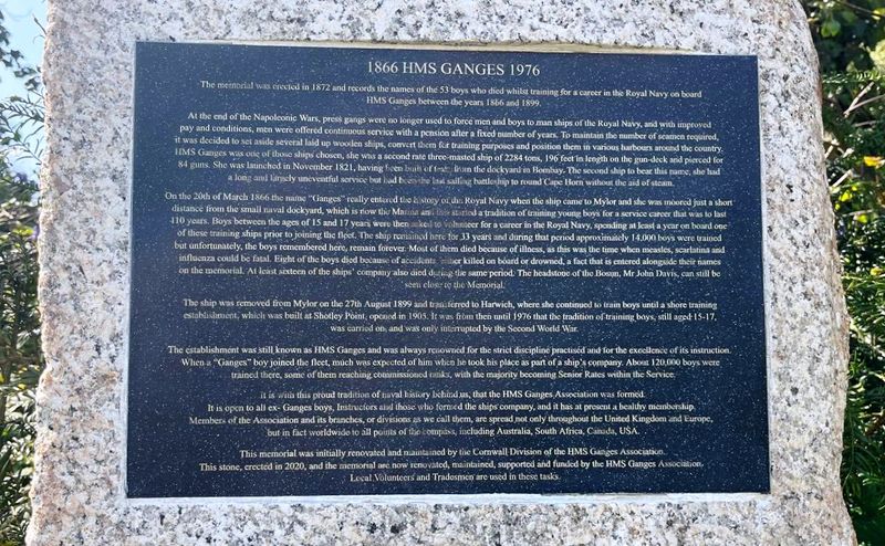 2025 - ROY BROOK, 03., RECENT PHOTOS OF THE GANGES MYLOR MEMORIAL BY MY BROTHER.jpg