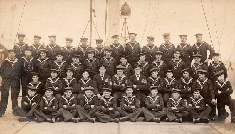 UNDATED - EARLY ANNEX PHOTO WITH 2 INSTRUCTORS AND INSTRUCTOR BOY.jpg