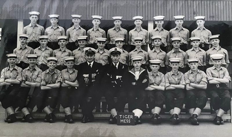 1962, 9TH JULY - ROGER TAPPLY, ANNEXE TIGER MESS, THEN BENBOW 155 CLASS, 01.jpg