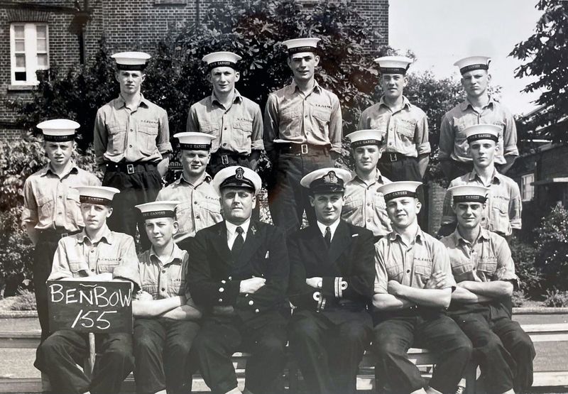 1962, 9TH JULY - ROGER TAPPLY, ANNEXE TIGER MESS, THEN BENBOW 155 CLASS, 02.jpg