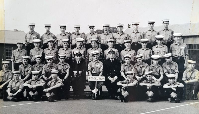 1971, SEPTEMBER - MARK SARTAIN (TOMO THOMAS), 28 RECRUITMENT, RESOLUTION, I'M 2ND R BACK ROW.jpg