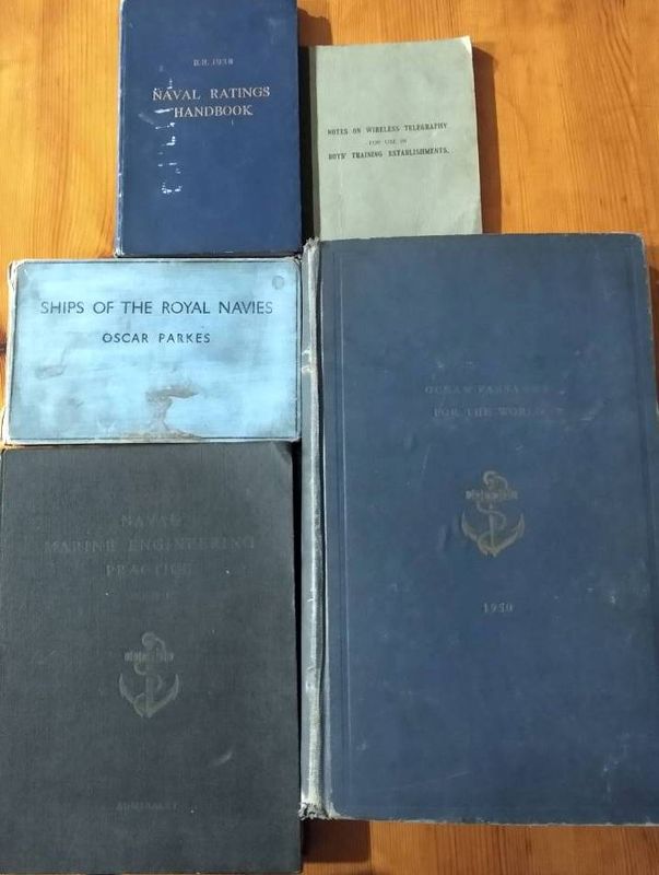 1961 - GORDON HOLME, 05., 40 RECR., SOME OF MY GANGES BOOKS.jpg