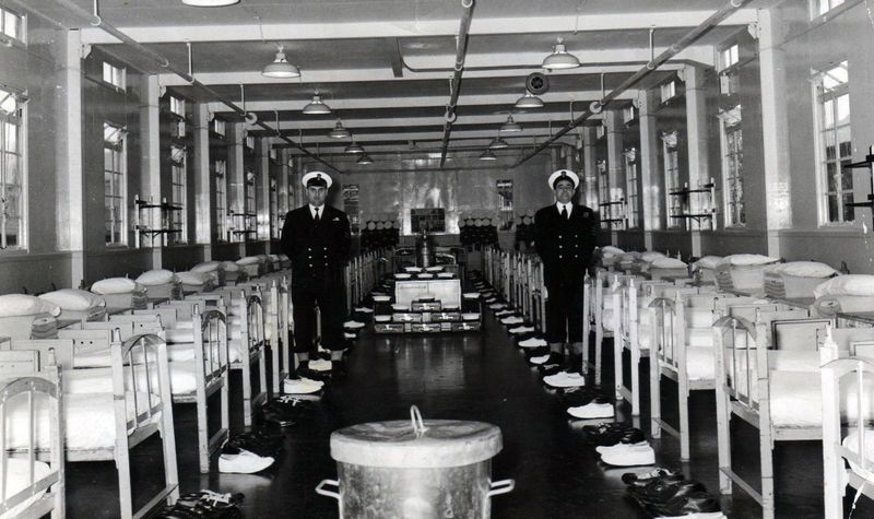 1960 - IVOR RICH HAWKE 48 MESS WE LATER MOVED TO 47 MESS, PO RRICHARDSON &  POGI BARBER.jpg