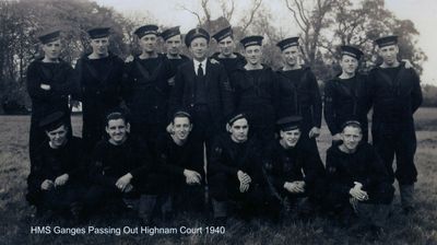 HMS GANGES AT HIGHNAM COURT, GLOUCESTERSHIRE, 1940 - 1942. CLICK ABOVE TO OPEN GALLERY.