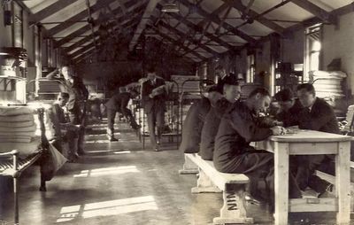 MESS DECKS AT R.N.T.E. SHOTLEY AND H.M.S. GANGES