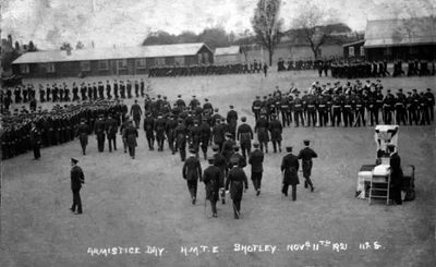 PRE 1927 IMAGES. RNTE SHOTLEY BECAME HMS GANGES IN JANUARY 1927